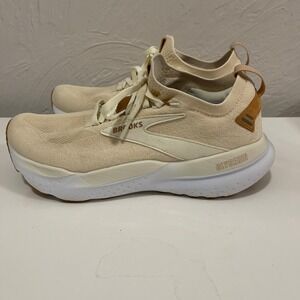 Brooks Glycerin 21 StealthFit Womens Running Shoes Cream Tan 1204101B104